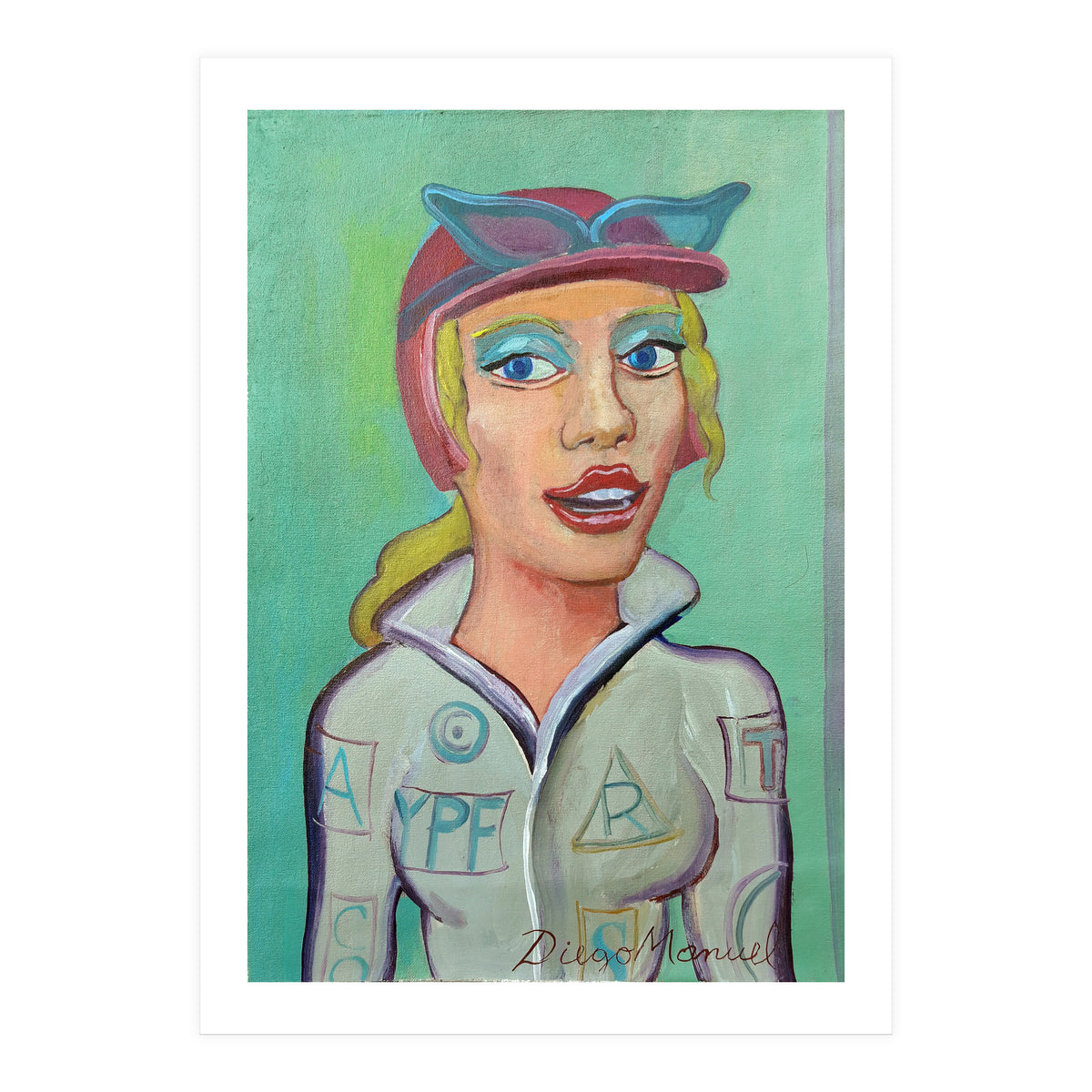 Chica Piloto 2b (Print Only)