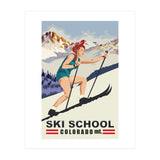 Ski School Colorado (Print Only) thumbnail