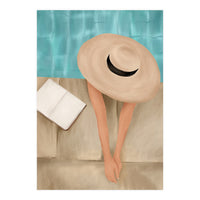 On The Edge Of The Pool II (Print Only)