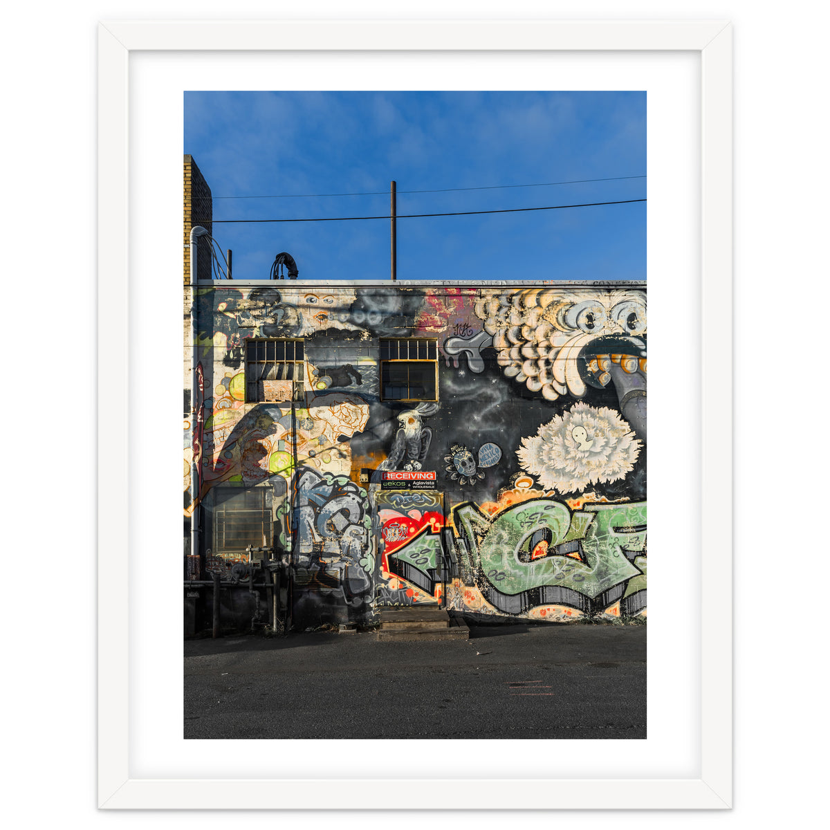 Cooke St Thunder Bay Graffiti Color Version No 2