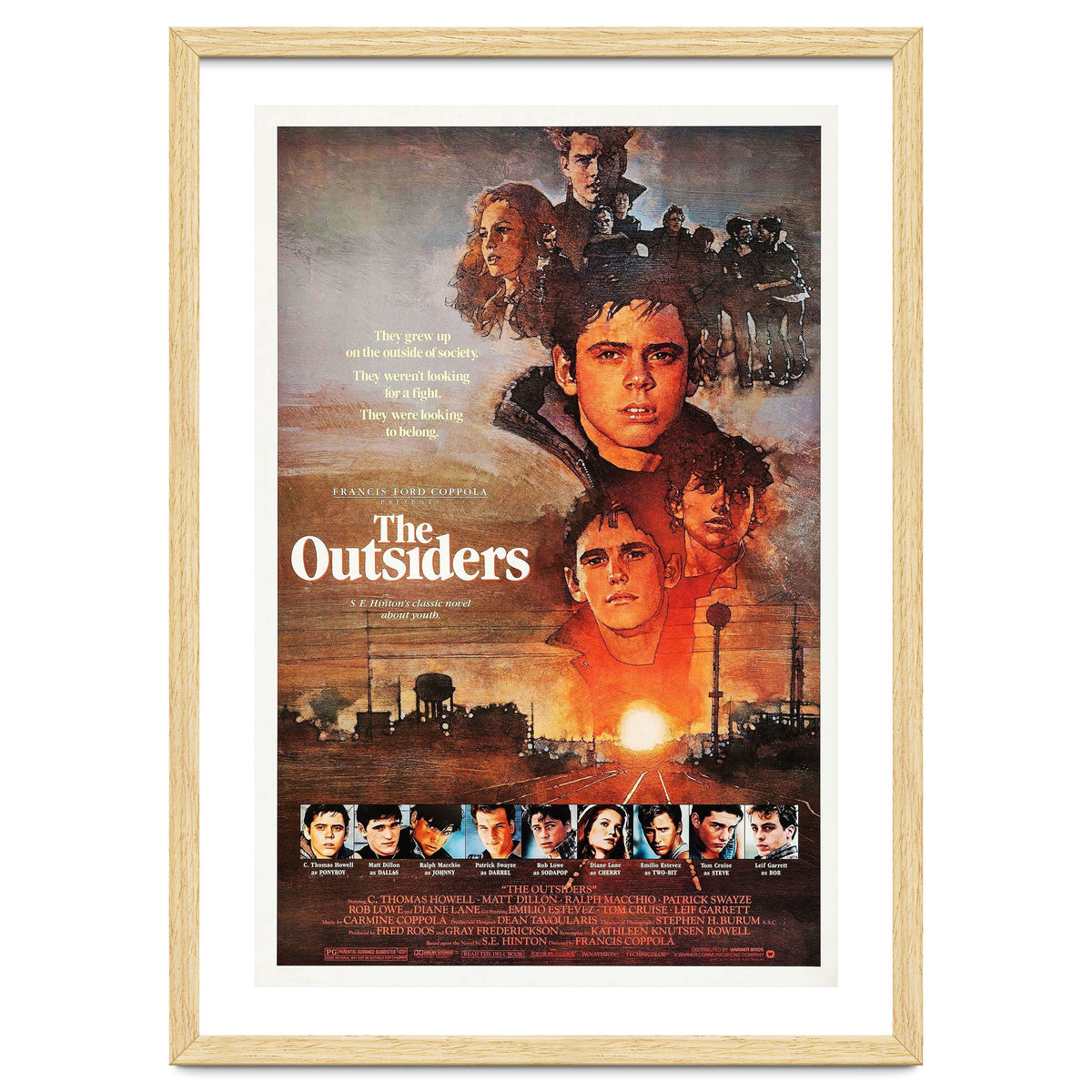 THE OUTSIDERS (1983), directed by FRANCIS FORD COPPOLA.