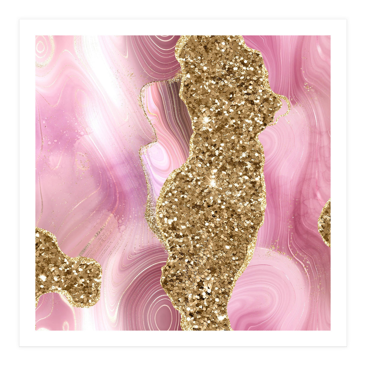 Agate Glitter Dazzle Texture 13 (Print Only)