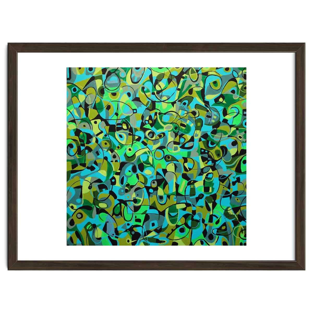 The Birdcall, Acrylic On Canvas, 36"x36"