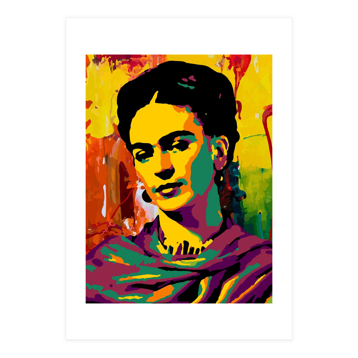 Frida Kahlo Abstract 3 (Print Only)