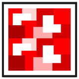 Red Abstract Square Tiles thumbnail