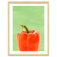 Red Bell Pepper, Fresh Kitchen Art, Capsicum Chilli