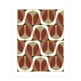 Umber Deco Mixed Tiles (Print Only) thumbnail