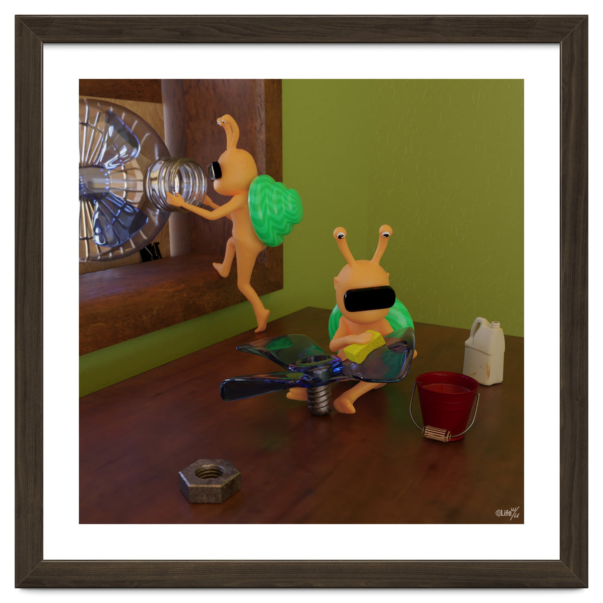 Sustainable Air Cooling System "wip" (Lwuba 036 Air Cooler 01)