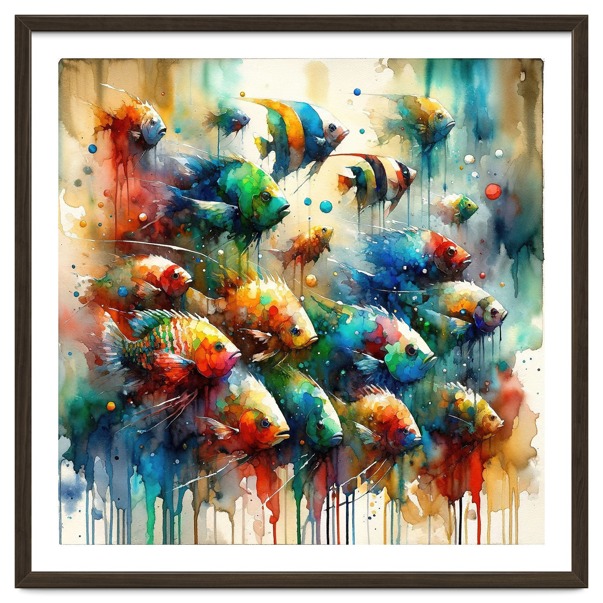 Colorful Aquarium Fish
