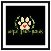 Wipe Your Paws