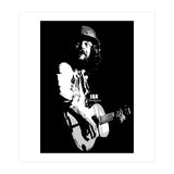 Ian Anderson Rock Music Legend in Grayscale (Print Only) thumbnail
