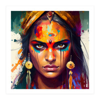 Powerful Hindu Woman #1 (Print Only)