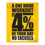 A one hour workout (Print Only) thumbnail