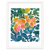 Lemons | Watercolor Modern Boho Botanical Painting | Pastel Summer Jungle Garden Juicy Fresh thumbnail