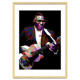 Howlin Wolf American Blues Guitarist Colorful thumbnail