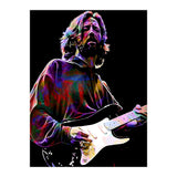 Eric Clapton Rock and Blues Guitarist Legend v4 (Print Only) thumbnail