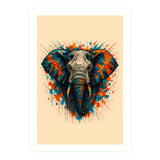 Elephant Animal Watercolor (Print Only) thumbnail