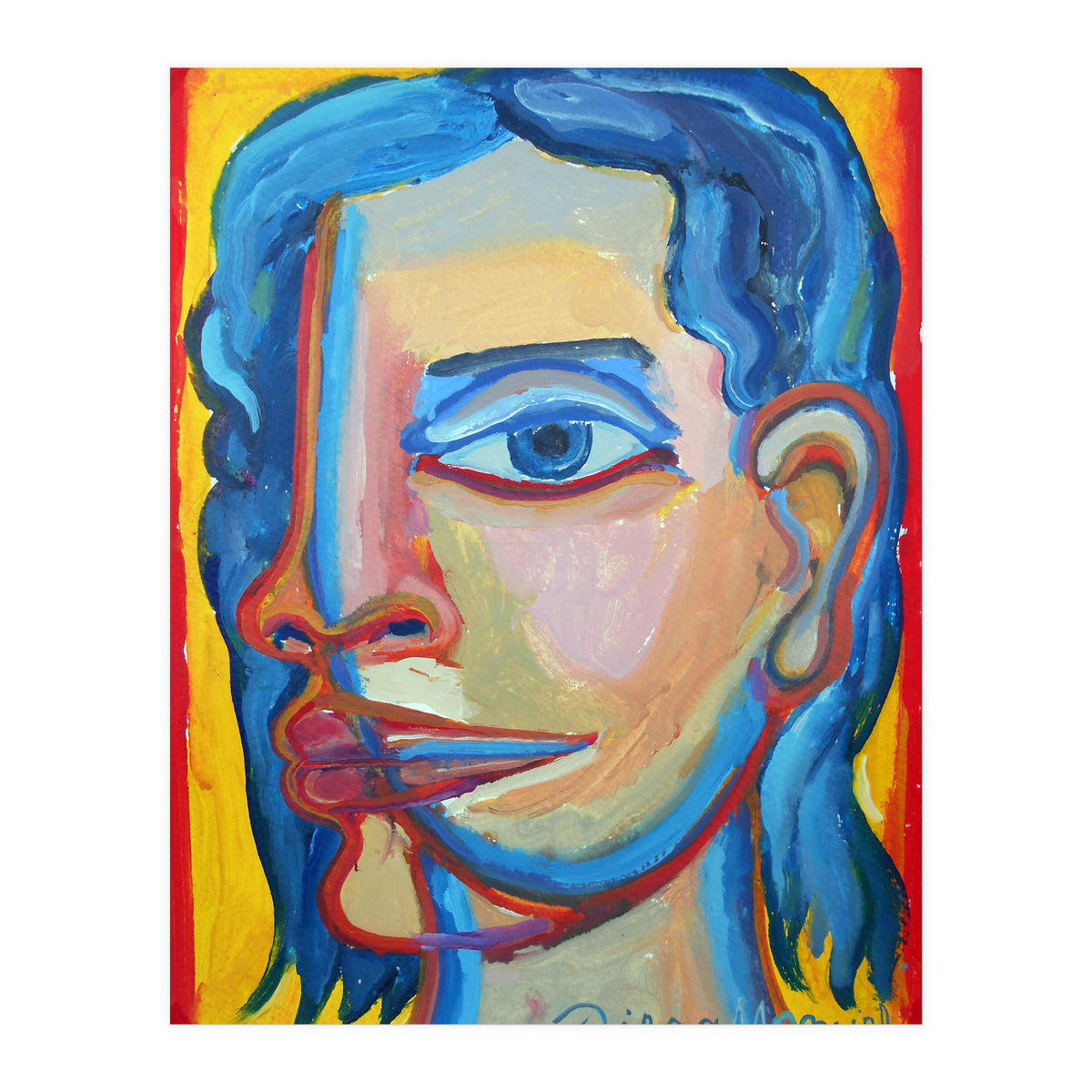 Cabeza De Mujer 28 (Print Only)