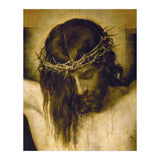 Crucified Christ (detail of the head). Cristo crucificado. Madrid, Prado museum. (Print Only) thumbnail