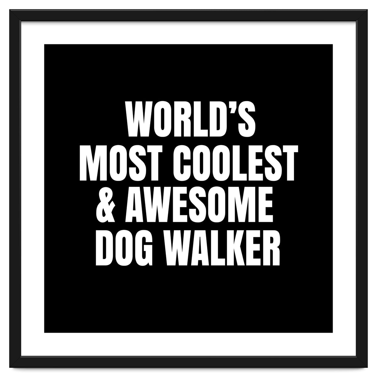 World's most coolest and awesome dog walker