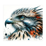 Vibrant Eagle Close Up Portrait (Print Only) thumbnail