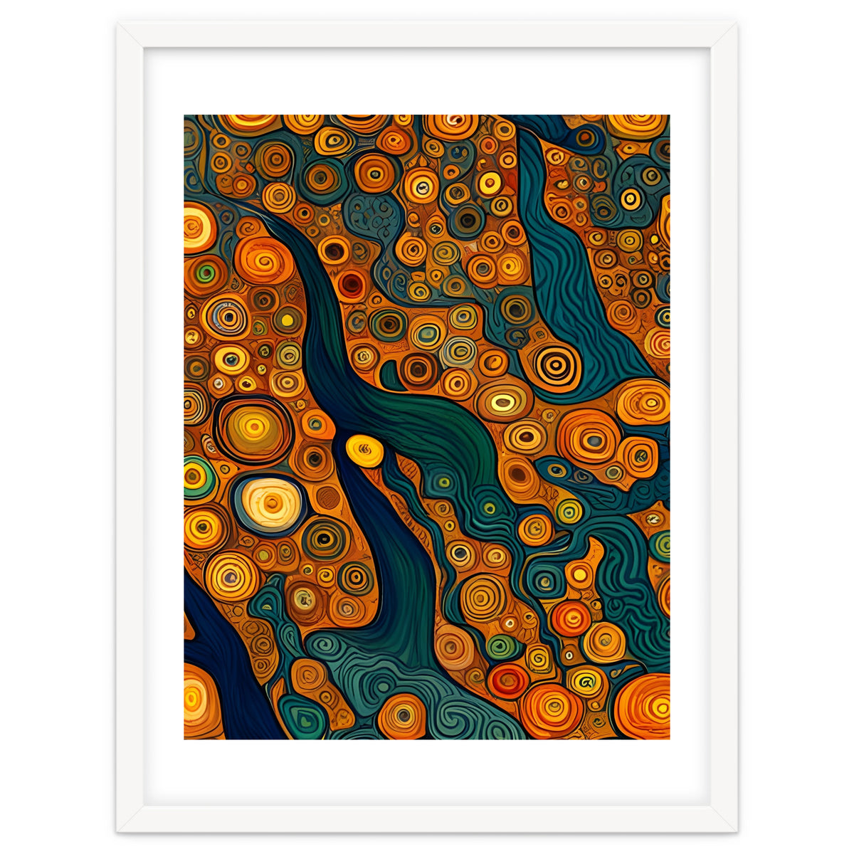 Artificial Masterworks - Klimt van Gogh