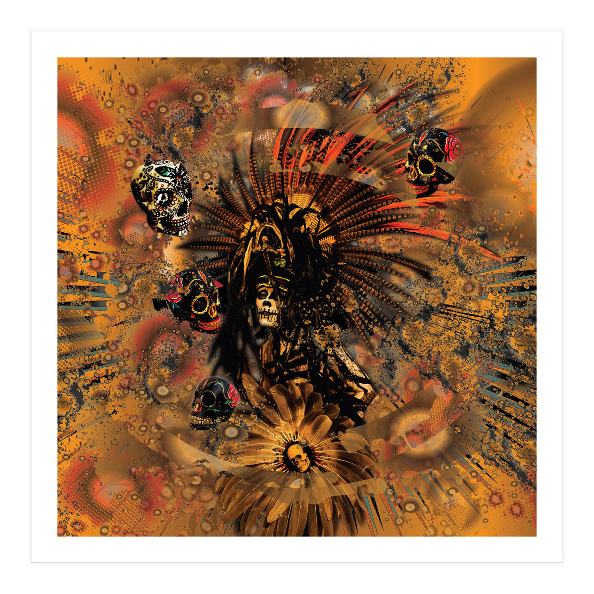 Day Of The Dead (Print Only)