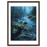 The Cerulean Current: A Whispering Flow Through the Moss thumbnail