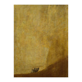 Dog, half submerged. One of the " from the Quinta del Sordo, Goya's house.1819-1823. (Print Only) thumbnail