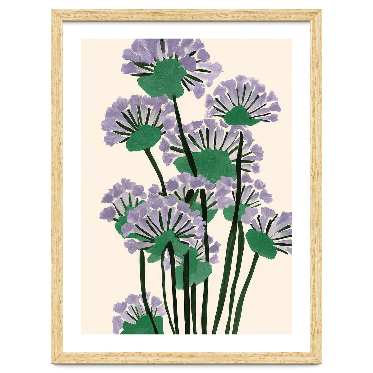 Modern Lavender Garden