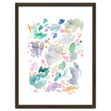 Abstract Watercolor Summer Flowers II thumbnail