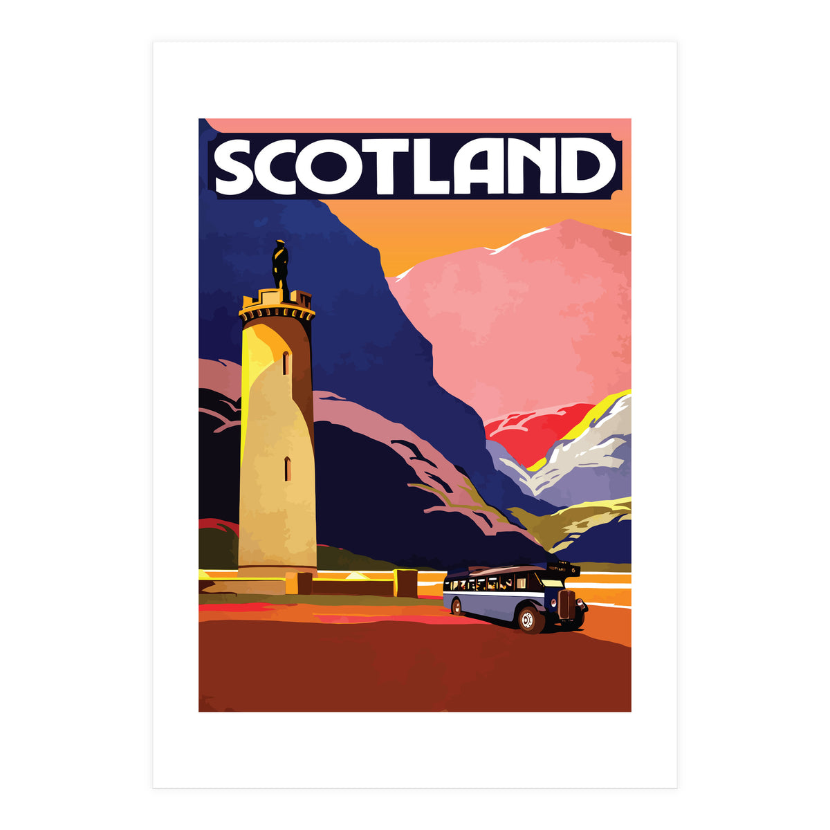 Scotland, Bus Tour (Print Only)