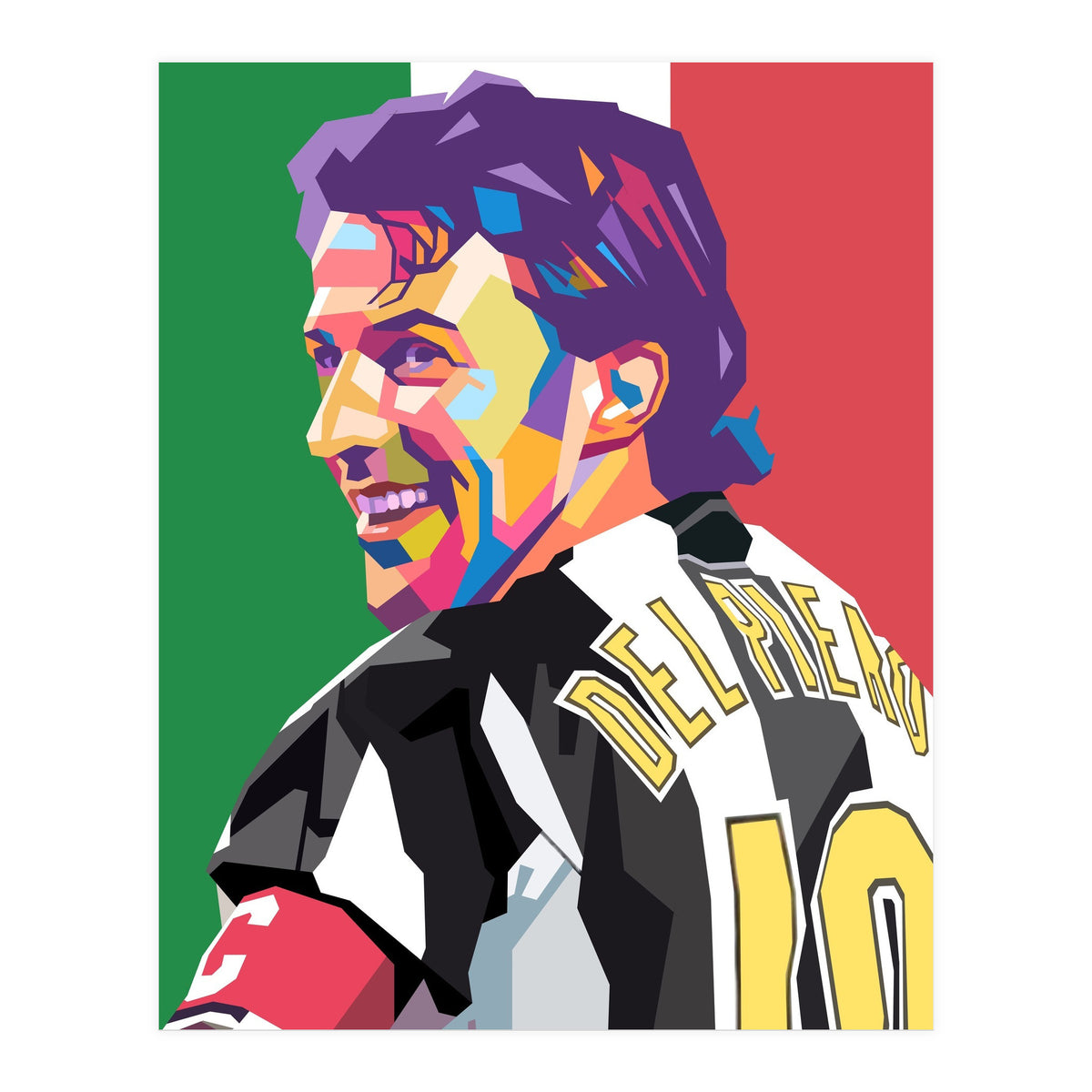 Del Piero aet (Print Only)
