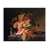 Paul Lacroix (Activo en Nueva York, entre 1855 y 1869-). The Abundance of Summer (s.f). Oil on ca... (Print Only) thumbnail