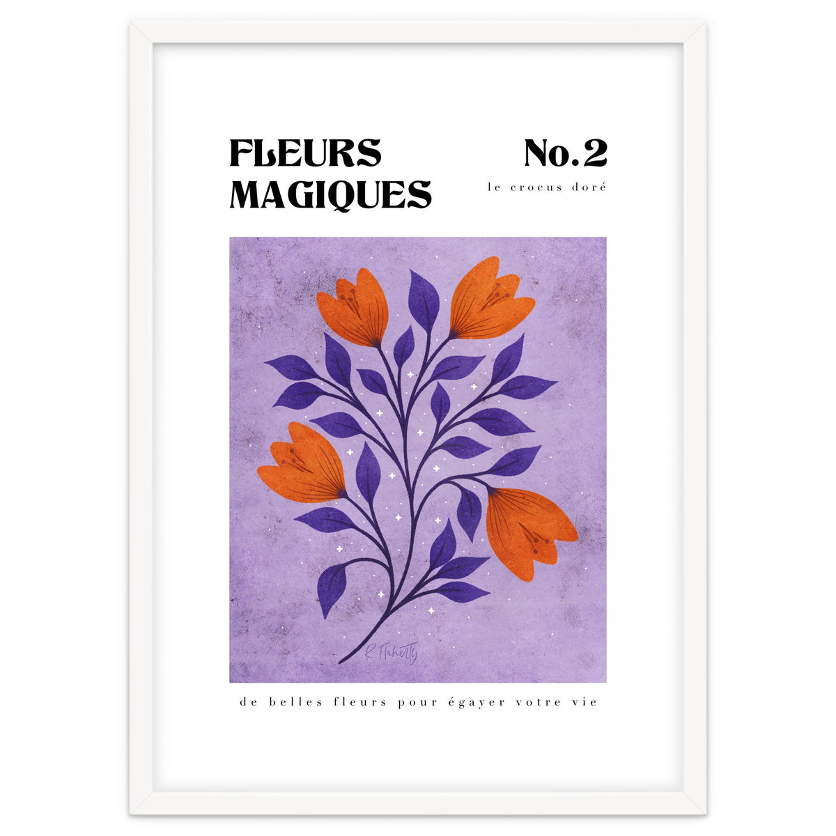 Magical Flowers No.2 Golden Crocus