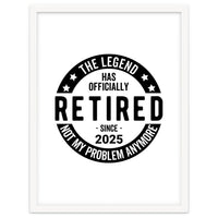 The Legend Has Officially Since 2025 Funny Retirement