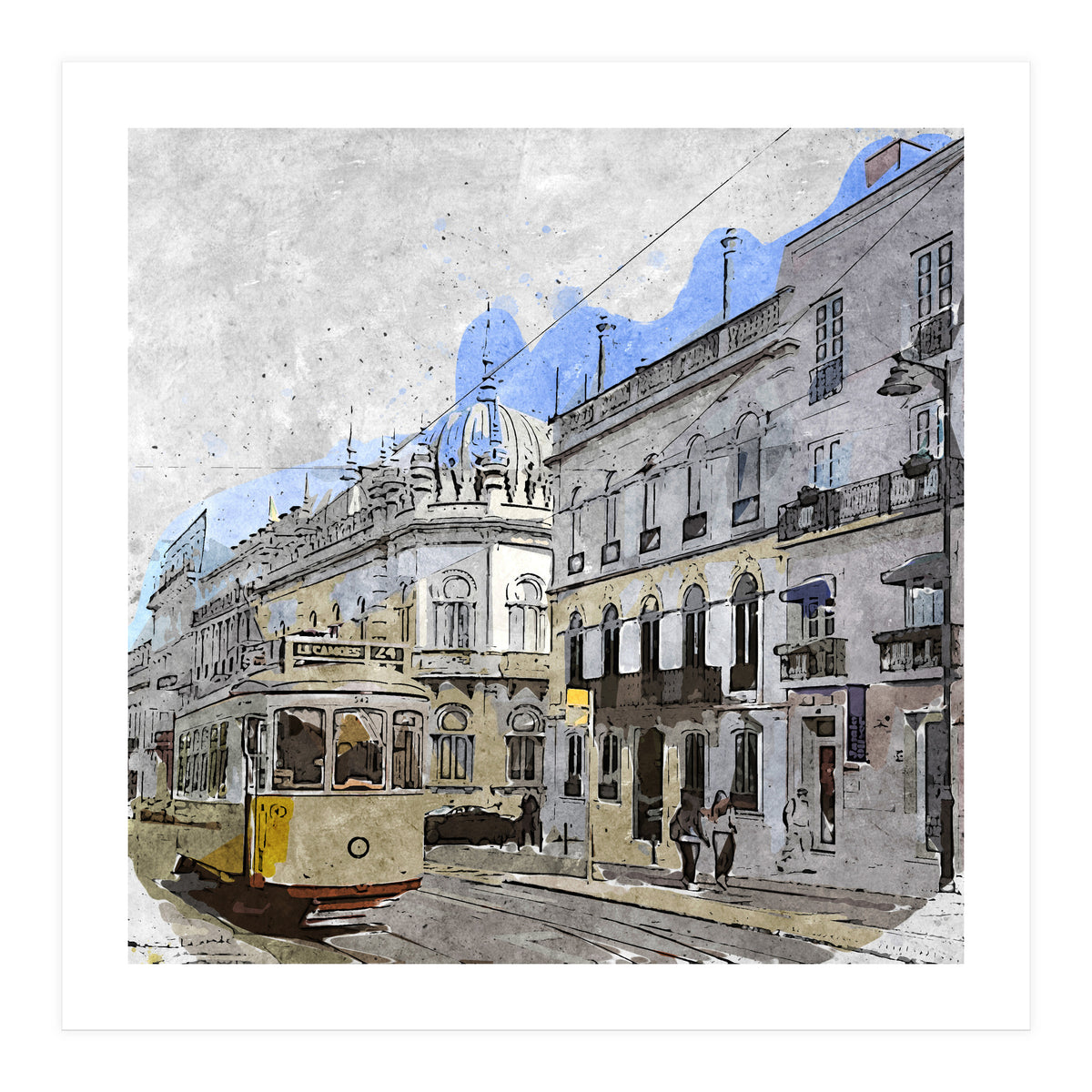 European City Streets (Print Only)