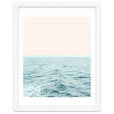 Sea Breeze, Minimal Nature Ocean Photography, Scenic Landscape Pastel Luxe Sea thumbnail