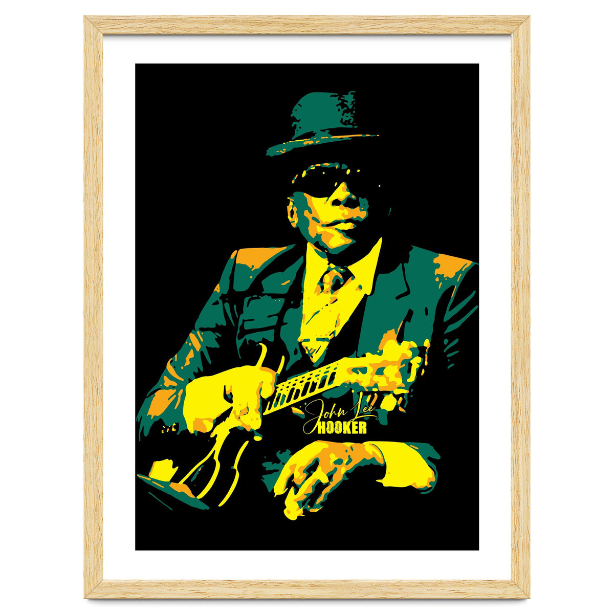 John Lee Hooker American Blues Guitarist