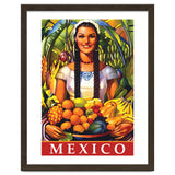 Mexico, Woman With Fruit Basket thumbnail