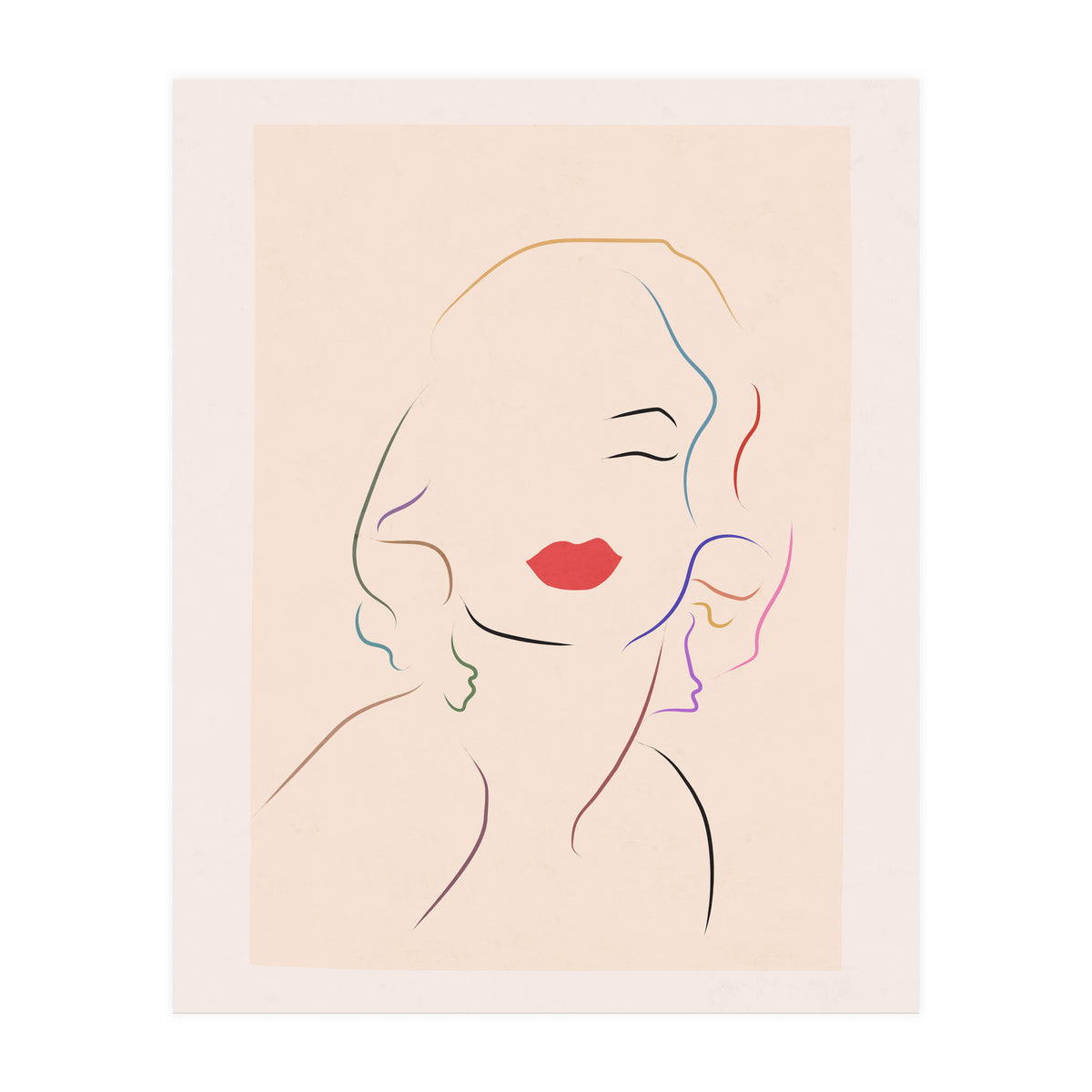 Marilyn's Kiss (Print Only)
