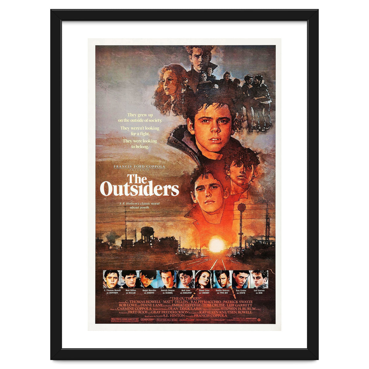 THE OUTSIDERS (1983), directed by FRANCIS FORD COPPOLA.