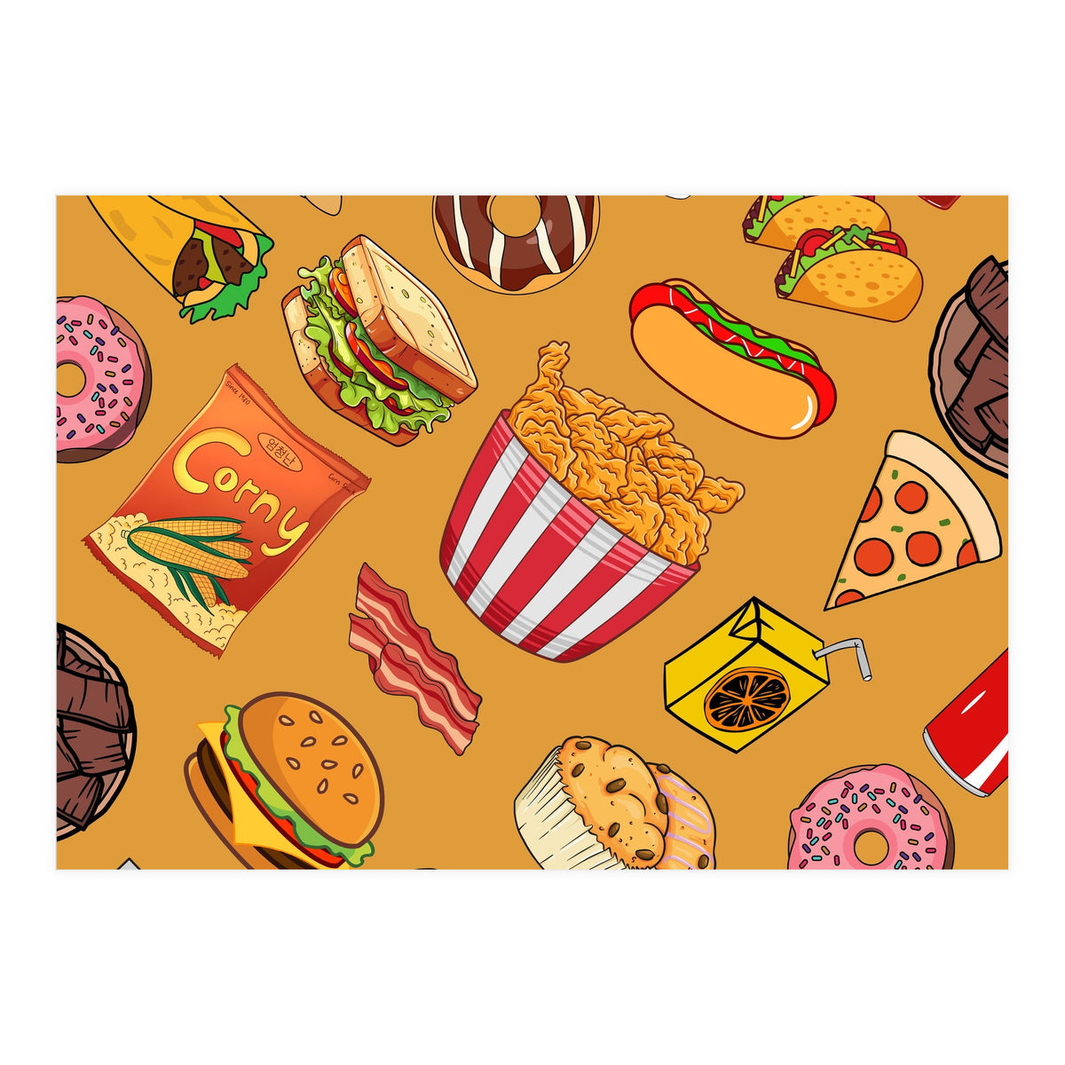 Fast Food 🍔 (Print Only)