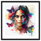 Butterfly Bloom Hindu Portrait thumbnail
