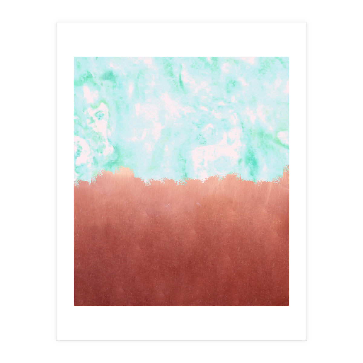 Sea Green + Copper (Print Only)