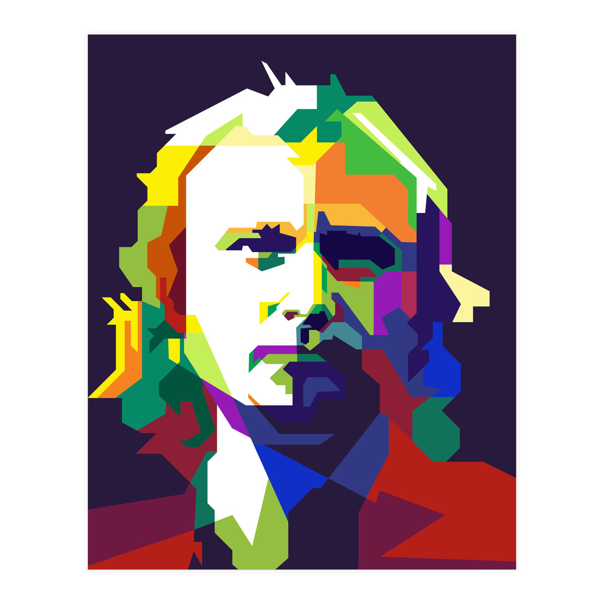 Phil Collins Progressive Rock WPAP Trending Now (Print Only)