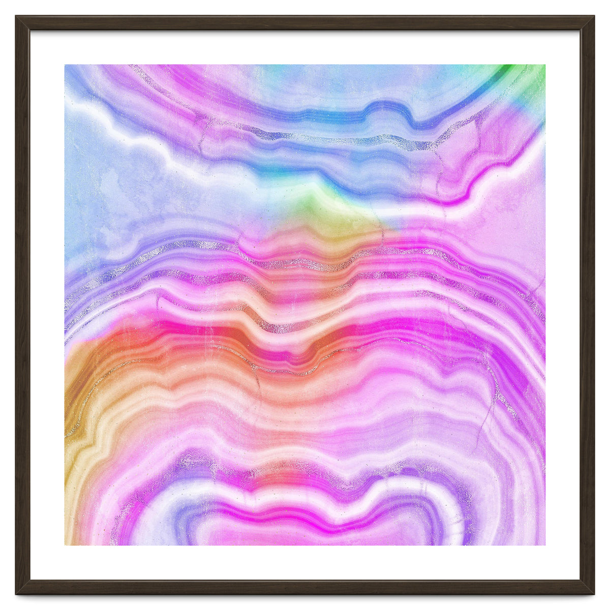 Neon Agate Texture 03