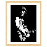 Ian Anderson Rock Music Legend in Grayscale thumbnail