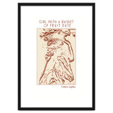 Girl With A Basket Of Fruit Date – Frederic Leig thumbnail