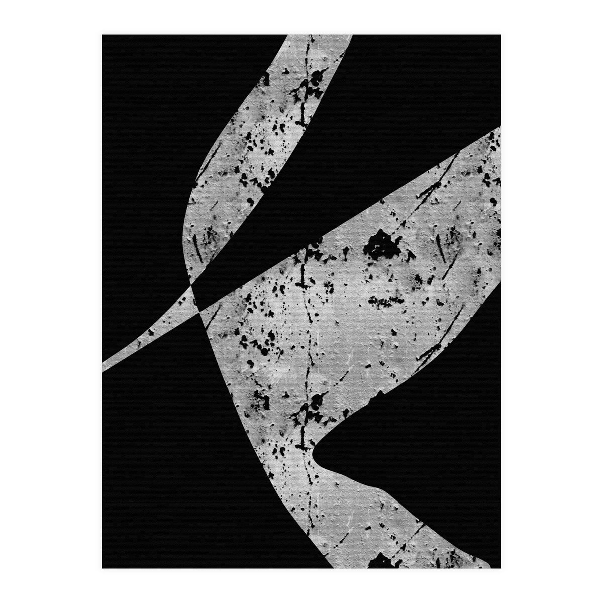 Black and White Abstract (Print Only)